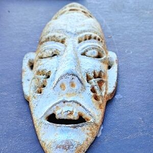 Rustic Tribal Mask Wall Art